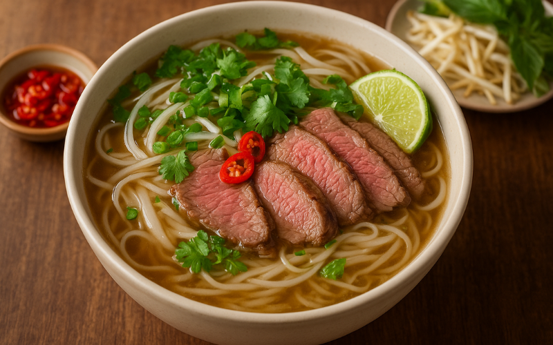 Nấu phở bò tại nhà